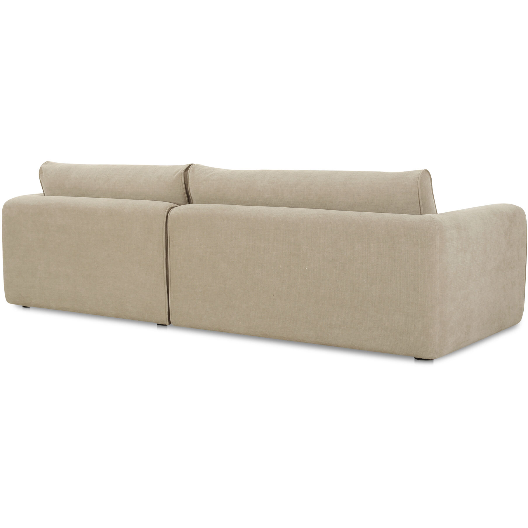 Madrid Beige Sectional, Right